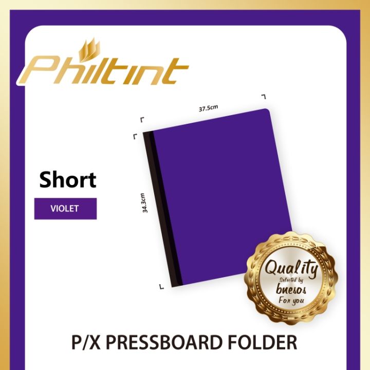 bnesos Stationary Paper Pressboard Folder Short Expanding Folder