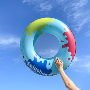 Phao Bơi Người Lớn Trẻ Em Có Tay Cầm Phao Nhẫn Phao Tròn