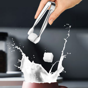 [AYLMER] Stainless Steel Mini Food Clips for Sugar Cubes Ice Cube Tweezers Cute Baking Pastry Cake Decoration Candy Dessert Clips