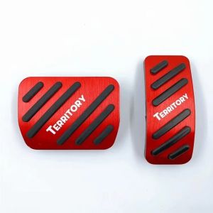 sale For Ford Territory 2020 2021 2022 foot pedal brake trim cover styling Mouldings decoration interior frame accelerator accessories parts