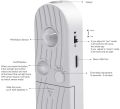LED Strip Lights with Motion Sensor, LED Closet Light Motion Activated, Under Cabinet Strip Light 4 AAA Battery Operated for Kitchen Under Cabinet, Wardrobe, Cupboard, Bathroom. 