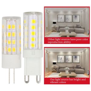 MARRIITT 220V LED Light Double Color Temperature LED Corn Bulb Corn Bulb No Flicker Chandelier Candle