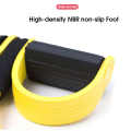 SRIEI 4 Pedal Resistance Band Fitness Rally Foot Retractor Pedal Elastic Pedal Puller Physical Therapy Strength Training Yoga Equipment. 