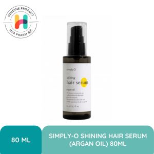 SIMPLYO SHINING HAIR SERUM (ARGAN OIL) 80ML
