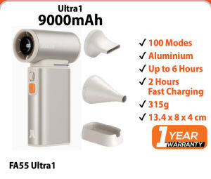 Ultra2 Handheld Fan LED 3 in 1 Portable Fan 9000mAh  Air Duster