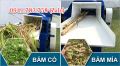 Máy băm nghiền cỏ thế hệ mới Bình Quân - xay cỏ siêu mịn. 