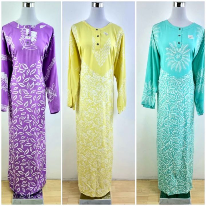 KAFTAN KELAWAR EKSKLUSIF TANGAN PANJANG/LENGAN PANJANG SAIZ JUMBO PEMBORONG & PERUNCIT