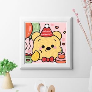 Duocoo✅Ready✅[พร้อมส่ง]18*23cm ครอสติสคริสตัล พร้อมกรอบ ลายซานริโอ้น่ารัก ครอสติสคริสตัล Diamond Painting DIY ภาพติดเพชรพร้อมกรอบรูป จิตรกรรม สำหรับเด็ก ของเล่นเด็ก การทำสมาธิ