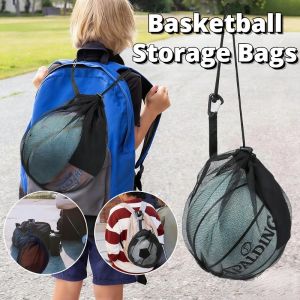 Basketball Backpack Football Swimming Waterproof Drawstring Pocket Shoe Travel Storage Mens Bag