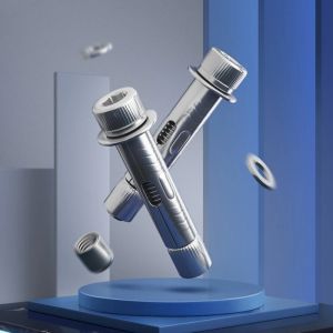 304 Stainless Steel Hexagon Hex Socket Cap Head Expansion Screws M6 M8 M10 M12 Internal Expansion Bolt Concrete Anchor Wall Allen Bolts