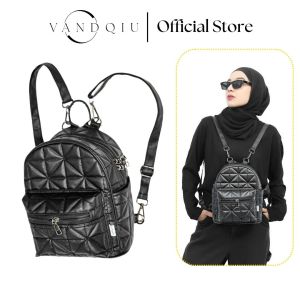 Vandqiu Tas Ransel Wanita Backpack Multifungsi Ukuran Mini (C02)