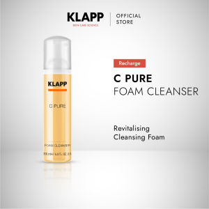 KLAPP C Pure Foam Cleanser 200ml Revitalizing Cleansing Foam for All Skin Types