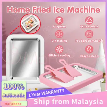 Shop Fried Ice Machine Fried Ice Cream Maker Machine Ice Cream Diy Maker Fried Ice Tray Homemade Ice Cream Roll online Sep 2024 Lazada .my