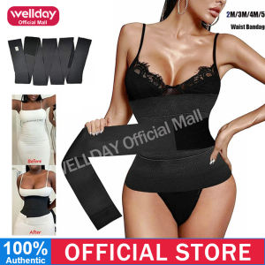 Wellday Quick Snatch Bandage Wrap Women Slimming Tummy Wrap Belt Invisible Strap Waist Trainer Tape Adjustable Corset