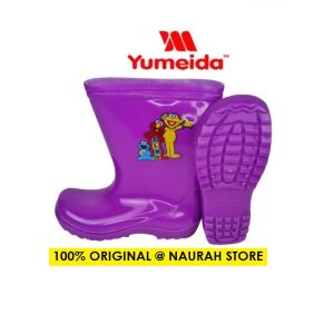 SEPATU BOOT ANAK YUMEIDA KARET TAHAN AIR LUMPUR BOOT KARAKTER ANAK AWET LENTUR ANTI SLIP