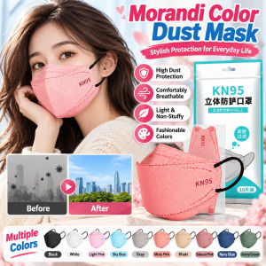 Morandi-colored Dust Mask Sun Protection Face Mask 3D Willow Leaf Design Sterile Disposable Mask Comfortable Outdoor Use