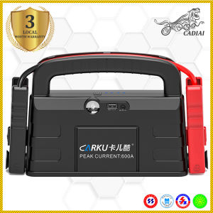 CARKU Car Jump starter Jumper power bank 12V 14400mAh Jump starter For Car 600A peak current Multi-function Car Power Bank Starter Powerbank LED flashlight USB digital charging Startable gasoline car 6.0L diesel car 5.0L