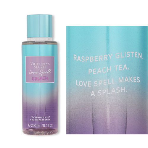 New! Victorias Secret LOVE SPELL SPLASH Fragrance Mist 250mL 250