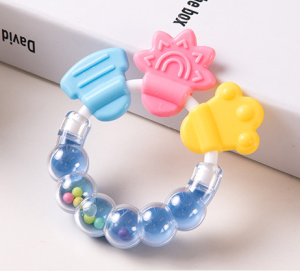 Baby molar stick tooth glue non-toxic silicone toy baby toy bite gum molar artifact rattle bite music