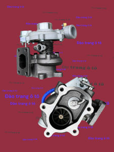 Tubo 4108 28 lắp cho xe ô tô 35 đến 6 tấn turbo xe ben xe thùng cửu long hoa mai chiến thắng động cơ ô tô