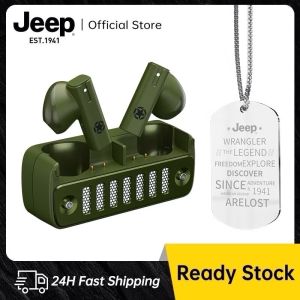 ประกันศูนย์ 1ปี หูฟังบลูทูธ Jeep EW110 หูฟัง บลูทูธ เบส หูฟังบลูทูธแท้ หูฟังไร้สาย bluetooth 5.4 หูฟังไร้สายแท้ หูงฟังบลูทูธ หูพังบลูทูธ หูงฟัง ดี