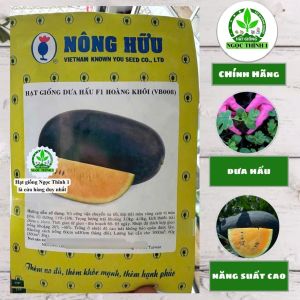 Hạt Giống Dưa Hấu Lai F1 Hoàng Khôi (VB008) NÔNG HỮU (Gói 20gr) - Date mới