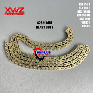 RANTAI RANTE RODA MOTOR 428H-140L KLX 150L CRF 150L R15 WR155