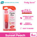 Pretty Secret Sunset Peach Lip & Cheek Tint 2.7ml. 