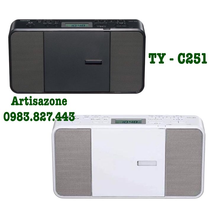 Đài đĩa CD Radio Toshiba TY-C251 - Hàng sản xuất cho thị trường