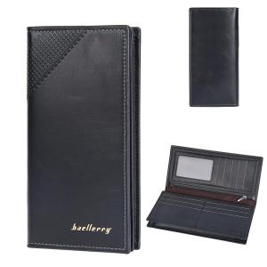 BAELLERRY C3054 Dompet Pria Panjang RFID Protect Bahan Kulit PU Leather Premium BAEOS