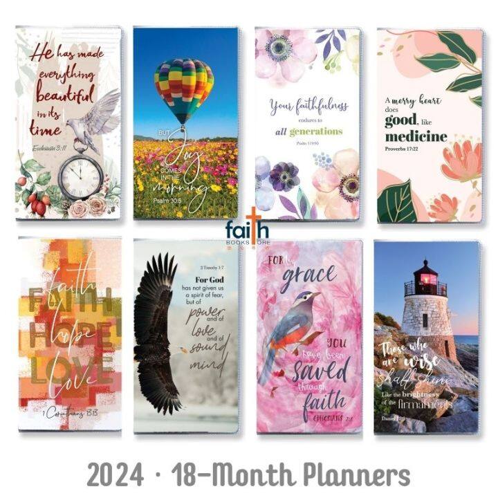 18 Month Planner · January 2024 ~ June 2025 · Christian Calendars | Lazada