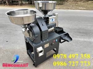 Máy xay lúa xát gạo xát lúa mini gia đình