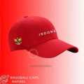 Topi Baseball Bordir Garuda 17 Agustus / Topi HUT RI / Topi Indonesia Merdeka Hari Kemerdekaan. 