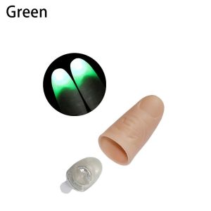 CANICECA 1 Pc Party Game Magic Trick Props Glow Toys Flashing Fingers Induction Light Light Up Thumbs Finger Light