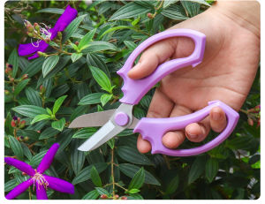 กรรไกรตัดดอกไม้สแตนเลสกรรไกรตัดดอกไม้ร้านดอกไม้ตัดแต่งกิ่งดอกไม้สาขา S-กรรไกรตัดแต่งสวนตัดแต่งกิ่ง S-กรรไกร