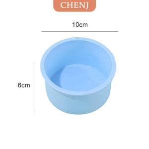 [COD] CHENJ 1ชิ้นแม่พิมพ์ซิลิโคนทรงกลมถาดอบเค้กขนาดเล็กแม่พิมพ์ฟองดองสำหรับทำขนมขนมเยลลี่เครื่องครัวแบบทำมือ