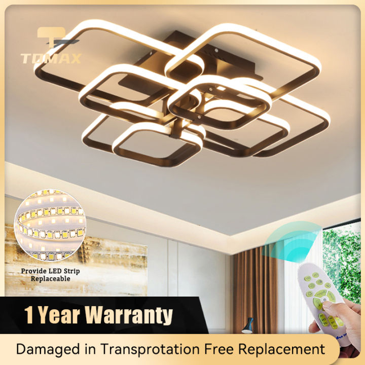 [Remote Dimming] TOMAX 3 Colors Changeable Remote Dimming Modern LED