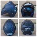 HELM INK DOUBLE VISOR SNI ORIGINAL MERK hrk niels EMBOSS SNI FREE PAKING KARDUS... 