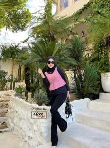 Blouse Waffle Uniqlo - Atasan Wanita Terbaru 2024 Kekinian Viral