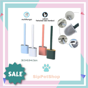 Sikat Wc Silikon Pembersih Toilet / Brush Toilet Silicone