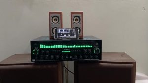 Amply karaoke Sunbuck SR 5800 - Bộ khuếch đại công suất khủng 7.1 kênh bluetooth 5.3 8 sò nhập khẩu