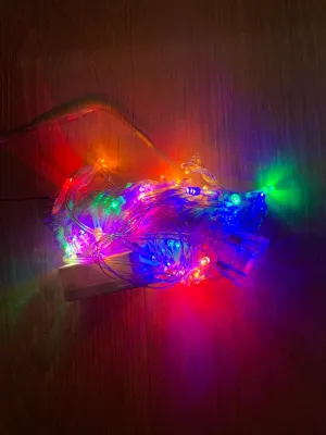 Gratis Ongkir - Lampu Hias Natal / Tumblr Light / Lampu 50 LED 10 Meter / LED Dekorasi / Ada Sambung