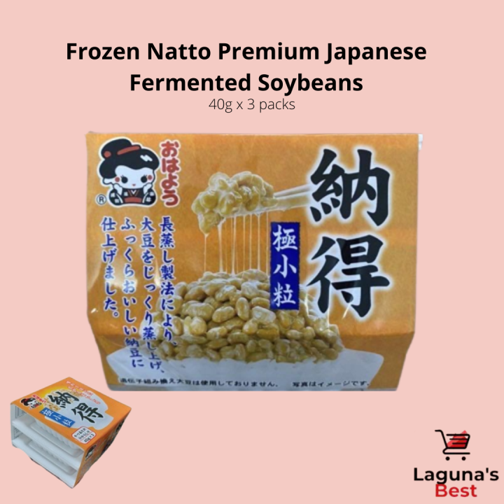 Frozen fermented soybeans