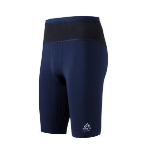 AONIJIE FM5120 ชายกีฬา Quick Drying กางเกงขาสั้นการบีบอัดยืดหยุ่น Fifth กางเกงสำหรับฤดูร้อนการฝึกอบรมขี่จักรยาน