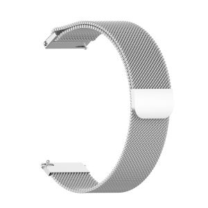 Zionia 20mm 22mm Milanese Loop Stainless Steel Metal Wrist Band Watch Strap for Amazfit GTR GTS 4 3 2 2E Mini 47mm 42mm Limited Bip 6 5 Unity U Pro S Lite Neo Active Cheetah Square Round Stratos + Balance Pace 2S COROS APEX 46mm Smart Watch Accessories