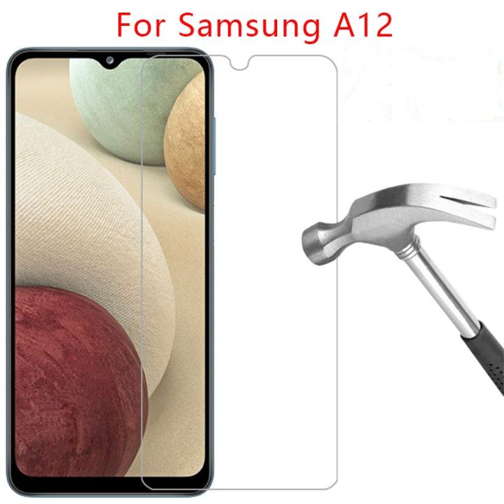 TEMPERED GLASS FOR SAMSUNG GALAXY A12 SCREEN PROTECTOR ANTI - Main Image
