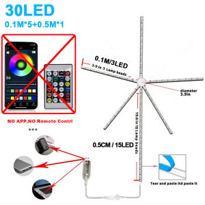 Abenkle 180 LED fireworks Fairy Lights Christmas lights outdoor waterproof Decorations for Home Dream Color Lamp 5050 RGB Strip Lights Smart Flexible LED Firework Lights Music Sound Sync Lights with APP Remote Control DC 5V