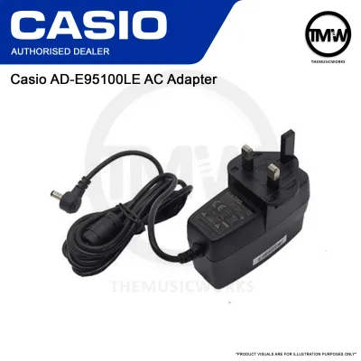 Casio AD-E95100 AC Power Supply Adapter for Digital Keyboard Music Accessories