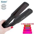 Máy duỗi tóc mini, máy làm tóc, máy uốn tóc, máy ép tóc duỗi thẳng tóc 4 mức nhiệt KEMEI 329 - dụng cụ tạo kiểu tóc. máy dập xù bấm tóc km 322. 