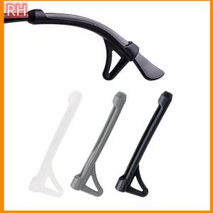 🔥🔥🔥ranghe อุปกรณ์เสริมแว่นตา2คู่ตะขอที่มองไม่เห็นหูปลายแว่นตายึดกันลื่นที่ยึดซิลิโคน